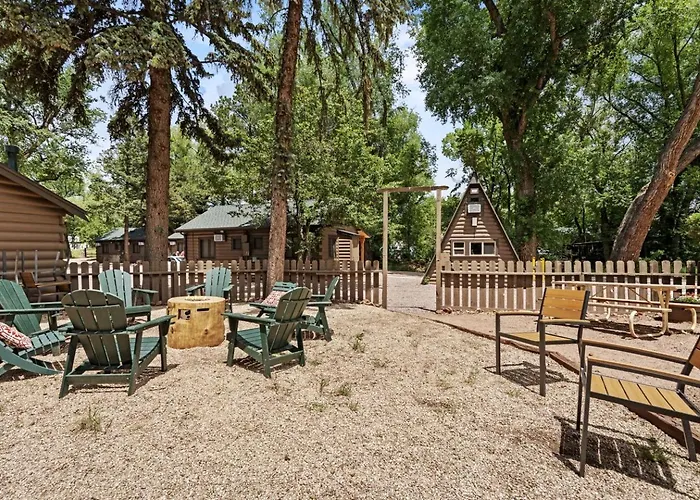 Rustic A-Frame Cabins With Modern Amenities Near Garden Of The Gods In Colorado Springs, Colorado