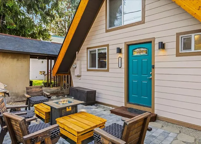 Beautifully Remodeled Beach Front A-Frame