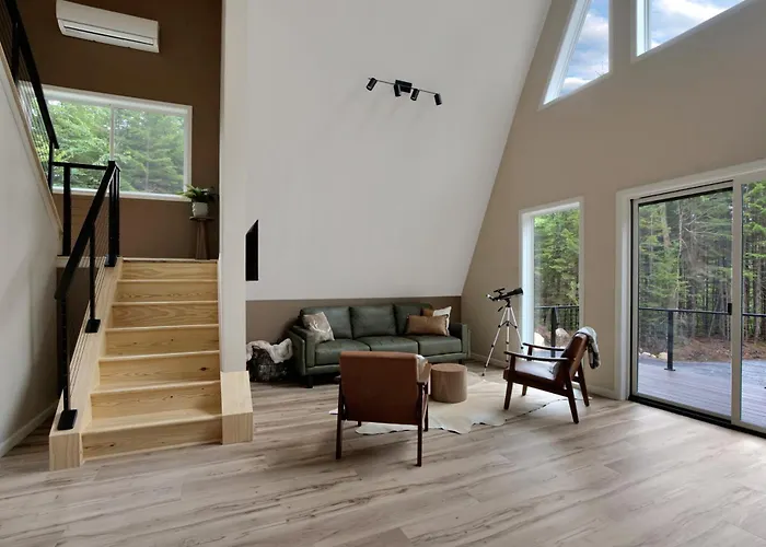Luxury A- Frame Near Old Forge With Hot Tub