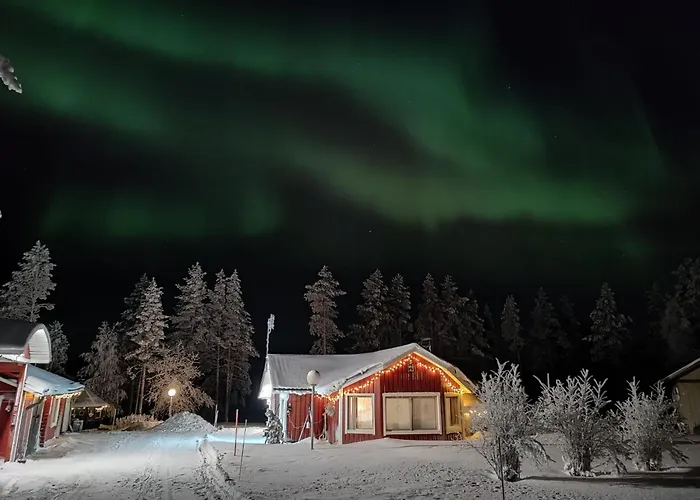 Rentola Lapland - Private And Cozy Beach Cottage - Northern Lights - Sauna