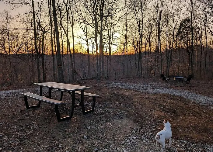 Cozy A-Frame Cabin With Hot Tub, Fire Pit & Forest Views In Kentucky